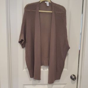 Short sleeve cardigan